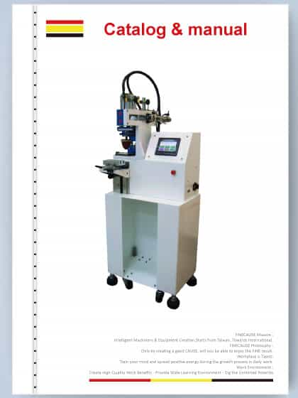 FC-140X 桌上型单色墨杯式移印机