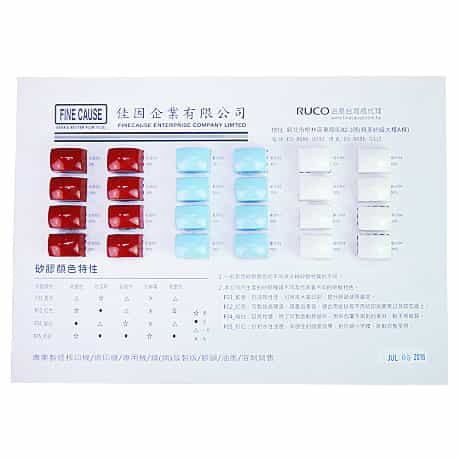胶头硬度卡(索取)